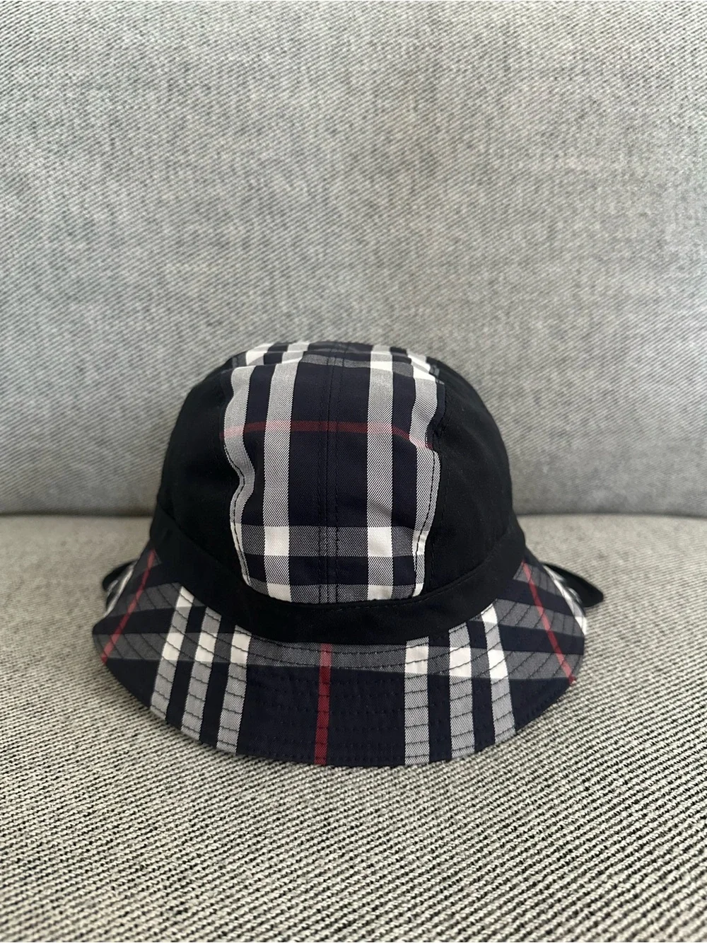 Authentic Burberry x Gosha Rubchinskiy Check Bucket Hat (Size S / 54-55cm) Made